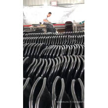 Chaise pliante de réunion de chaises de cadre complètement en métal bon marché de prix usine